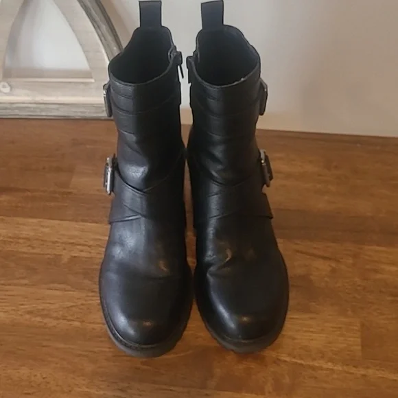 Zodiac black Gavin heeled boots - Picture 8 of 12